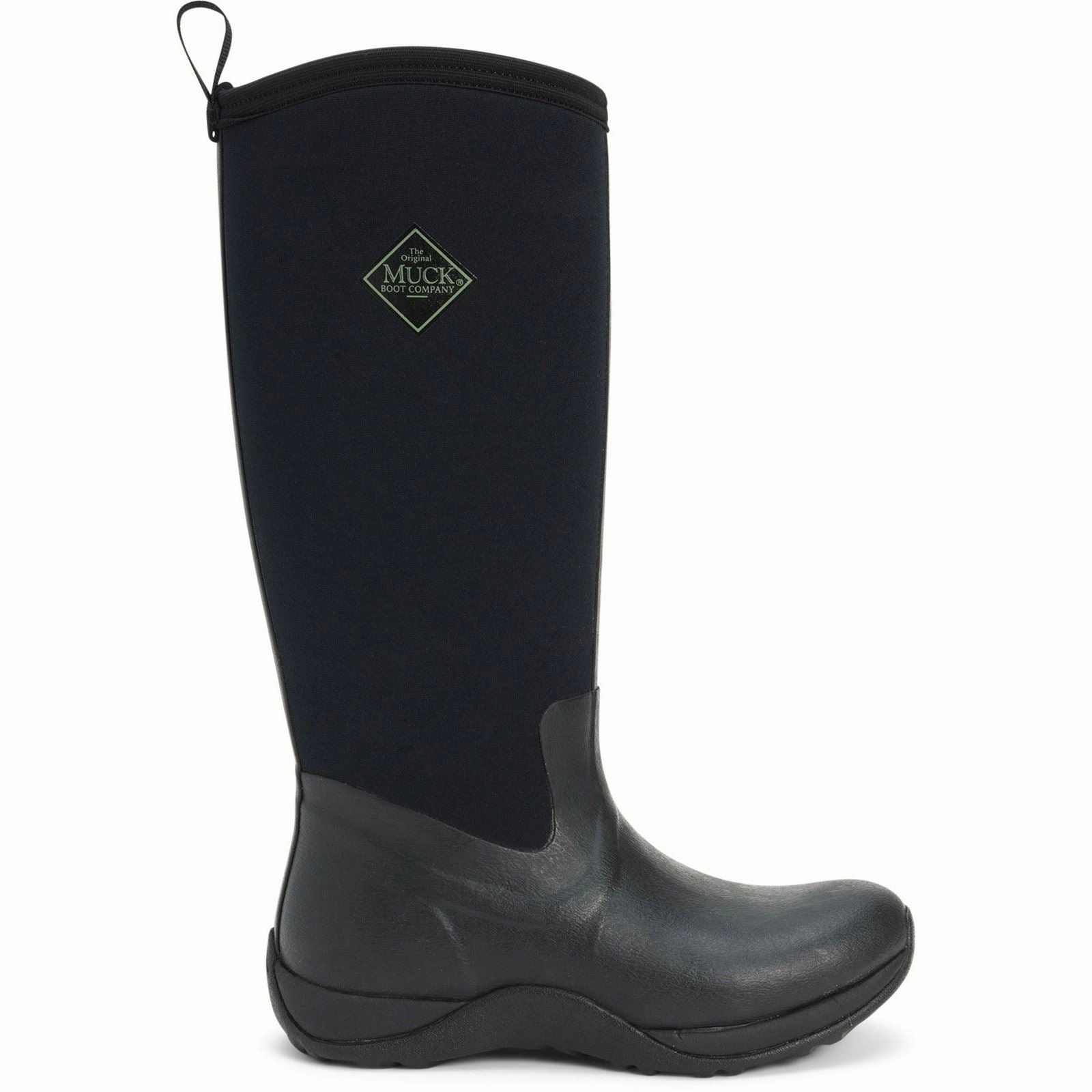 Muck Boots Arctic Adventure Synthetic Black Wellington Boots Dry Shield