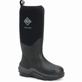Muck Boots Arctic Sport Rubber Black Wellington Boots Adventure Boots Weatherproof Style