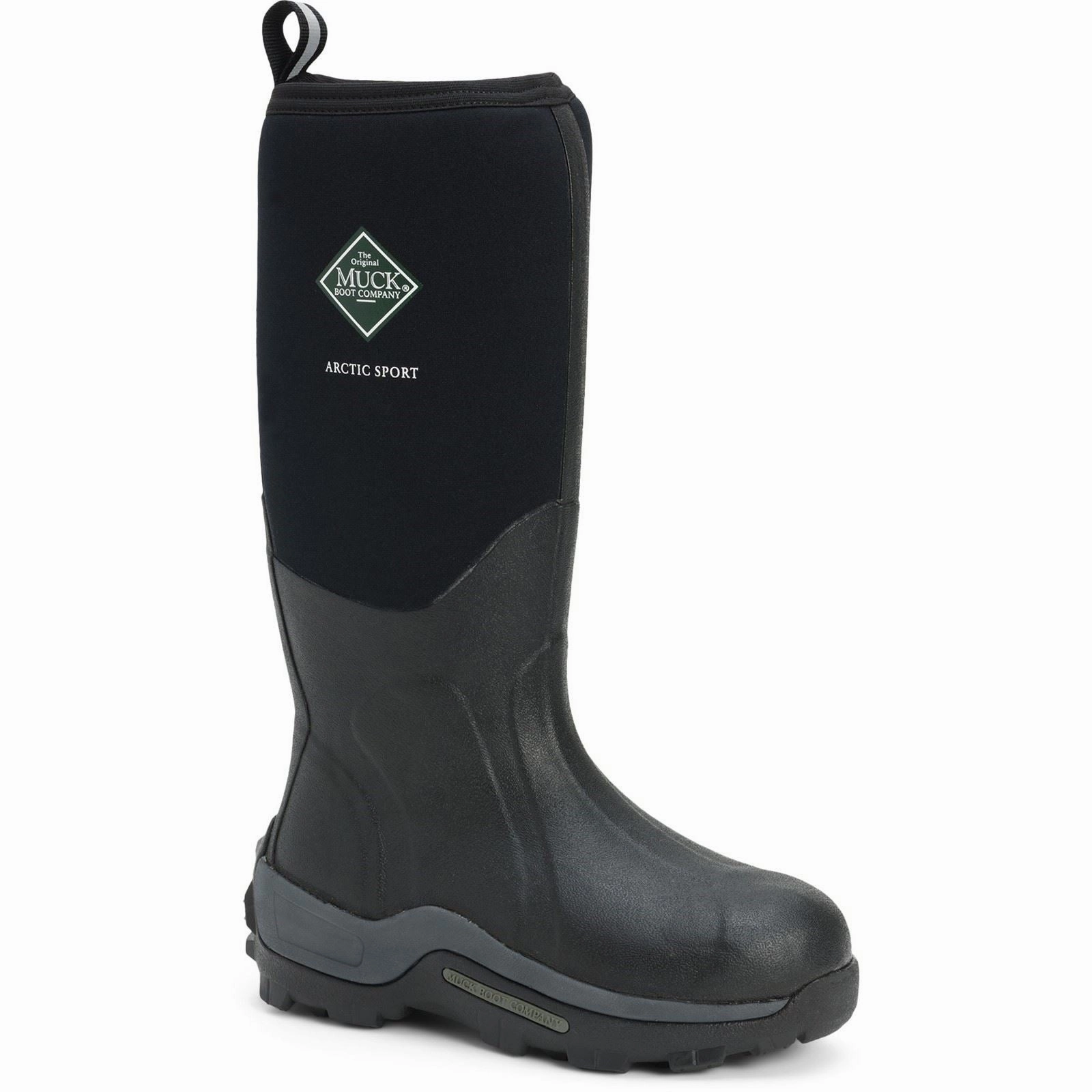 Muck Boots Arctic Sport Rubber Black Wellington Boots Adventure Boots Weatherproof Style