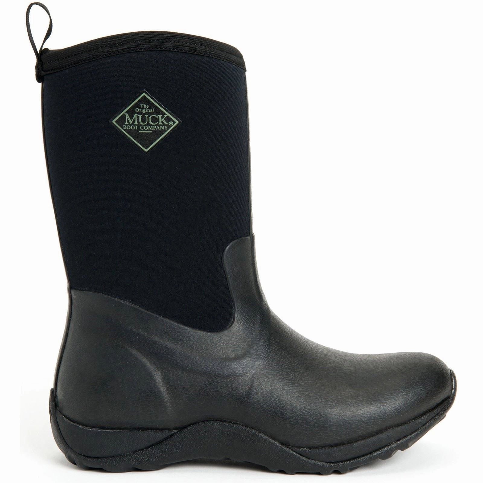 Muck Boots Arctic Weekend Rubber Black Wellington Boots Trail Flex Max