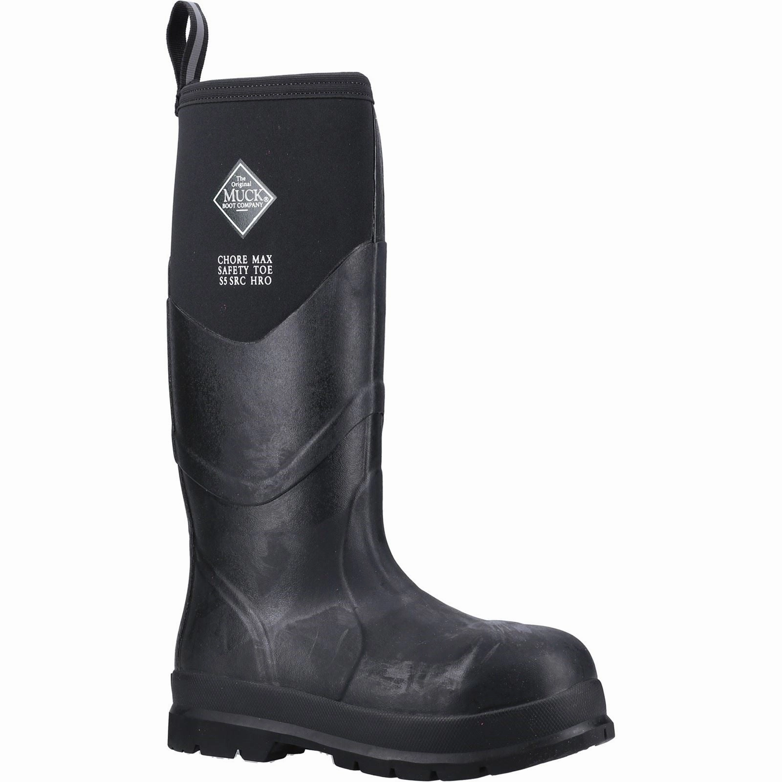 Rain Shield Muck Boots Chore Max S5 Rubber Black Wellington Boots