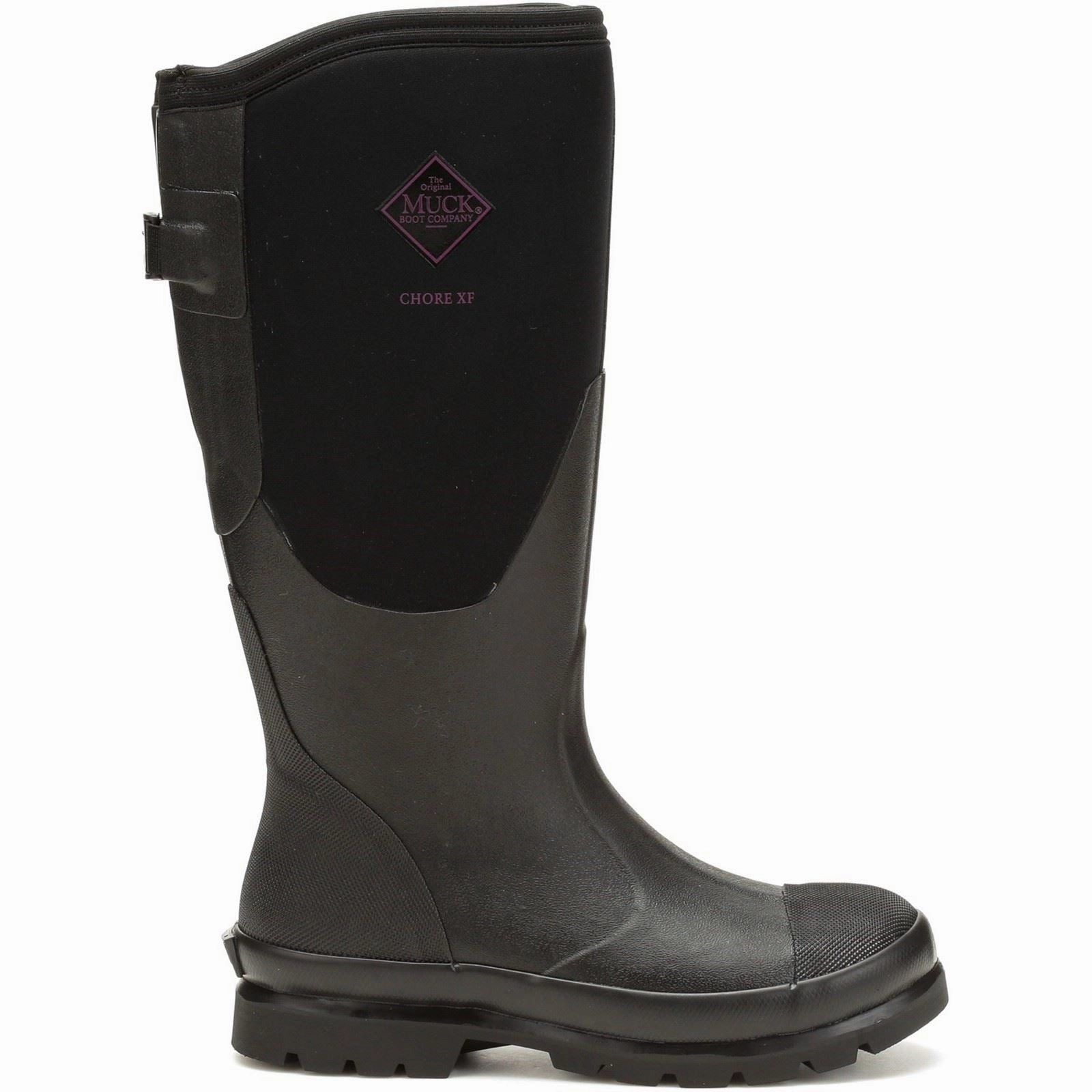 Muck Boots Chore XF Rubber Black Wellington Boots Trek Shield Pro