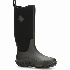 Muck Boots Hale Rubber Black Wellington Boots Easy Slip On Cold Walking Protection