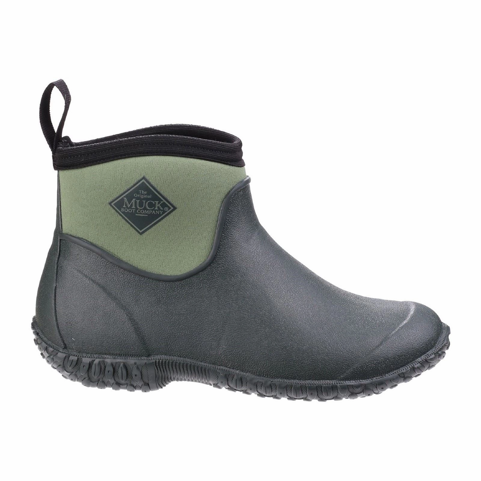 Muck Boots Muckster II Ankle Rubber Green Wellington Boots Shield Walk Pro