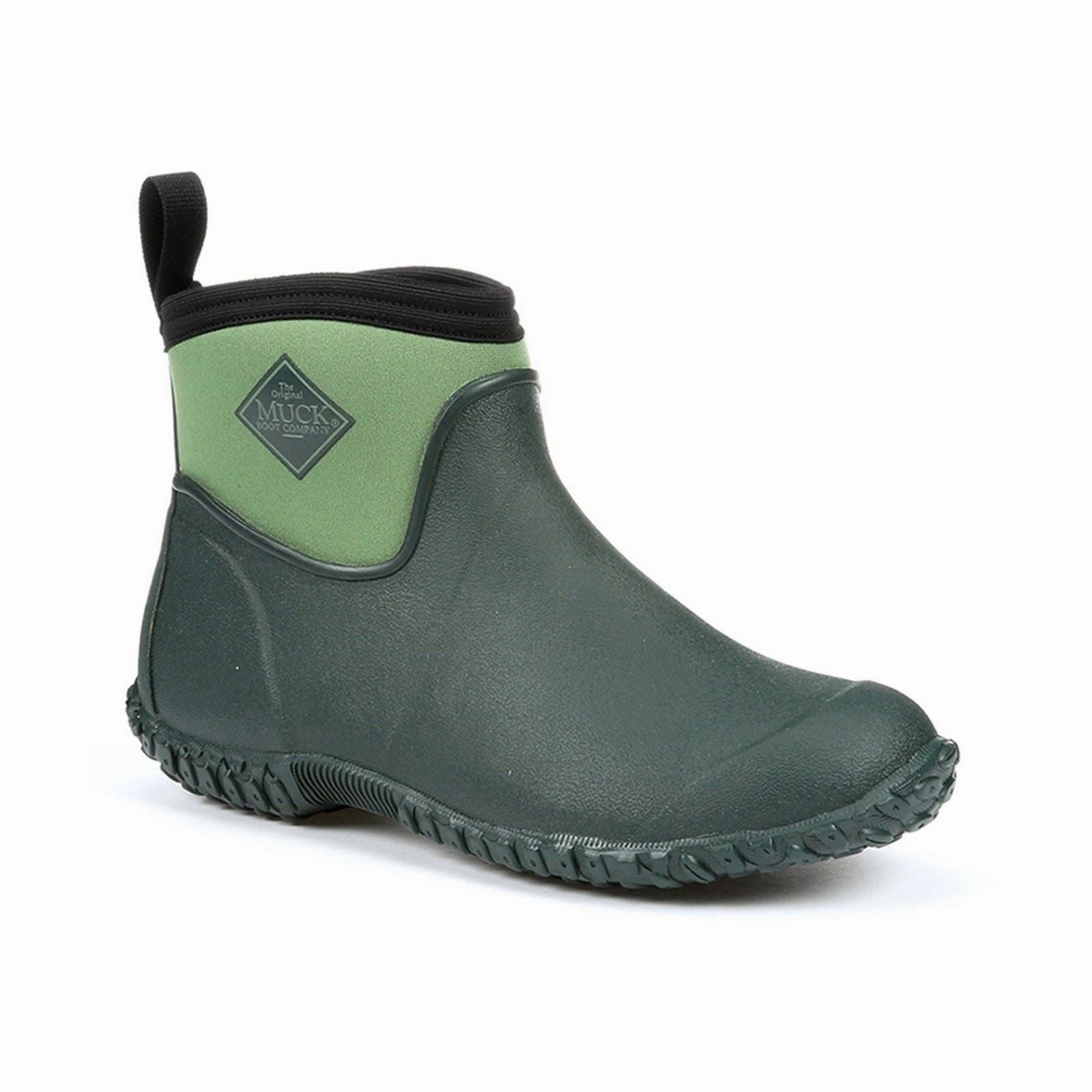 Walking Gear Muck Boots Muckster II Ankle Rubber Green Wellington Boots