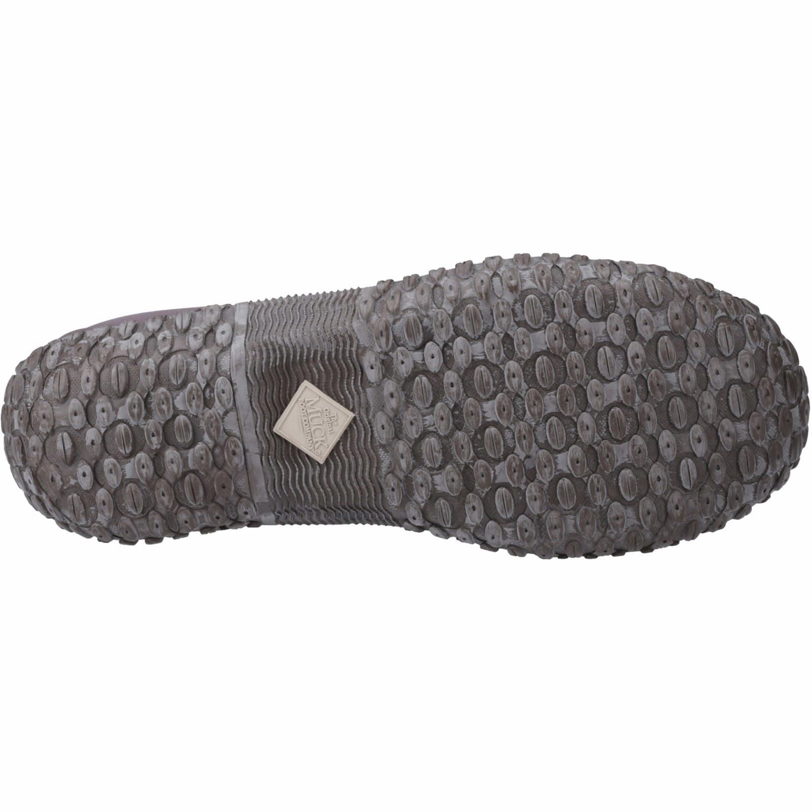 Muck Boots Muckster II Ankle Rubber Wine/ Herringbone Wellington Boots Grip Step Pro