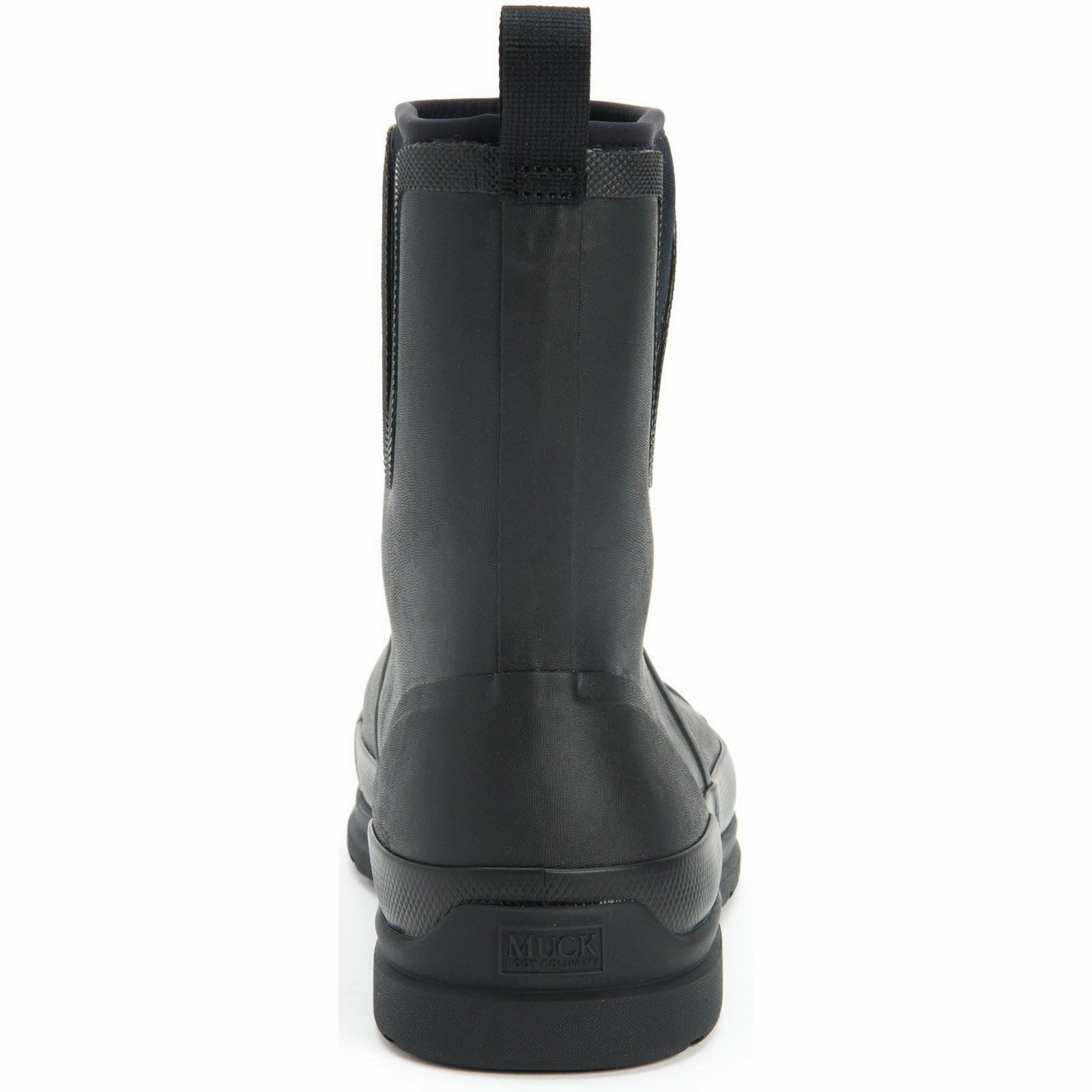 Muck Boots Originals Pull On Mid Rubber Black Wellington Boots Flexible Wear