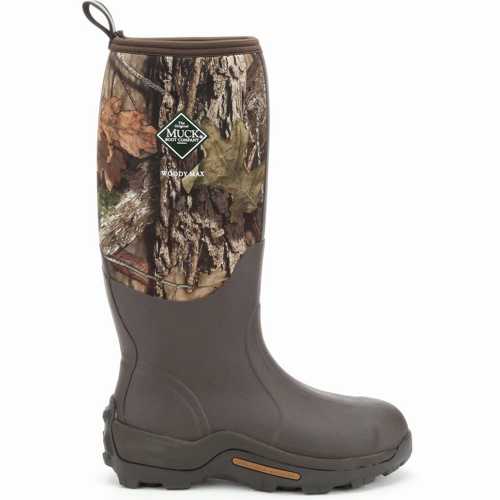 Muck Boots Woody Max Rubber Mossy Oak Wellington Boots Grip Trek