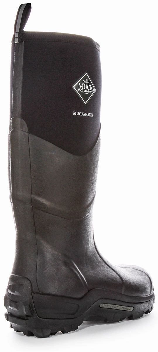 Muck M Muckster Hi In Black For Men Adjustable Fit