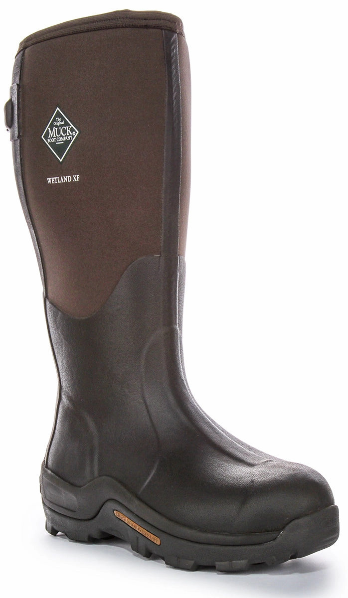 Spring Storms Quick Walking Fit Muck M Wetland XF In Brown For Men
