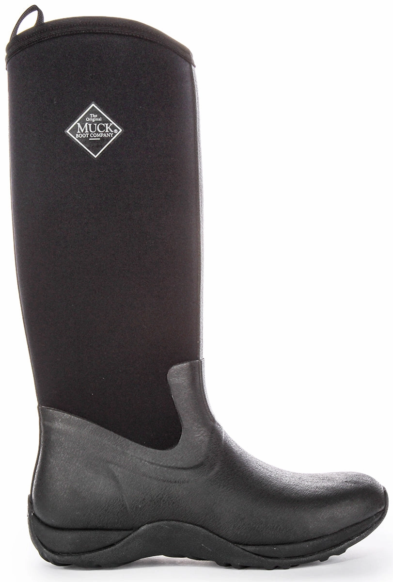 Muck W Artic Adventure In Black For Women Rain Grip Pro