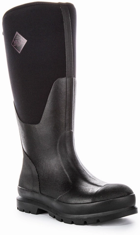 Muck W Chore Classic Hi In Black For Women Cozy Step All Terrain Walk Boots
