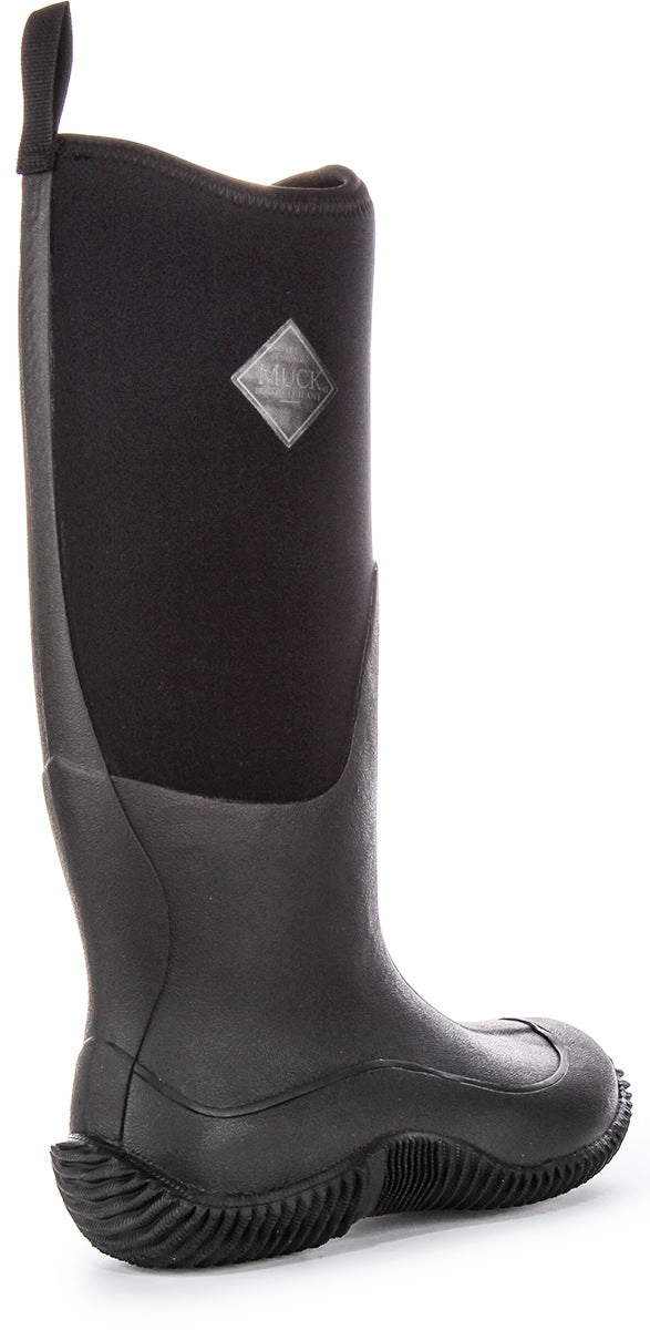 Muck W Hale Boot In Black For Women Mud Walk Step
