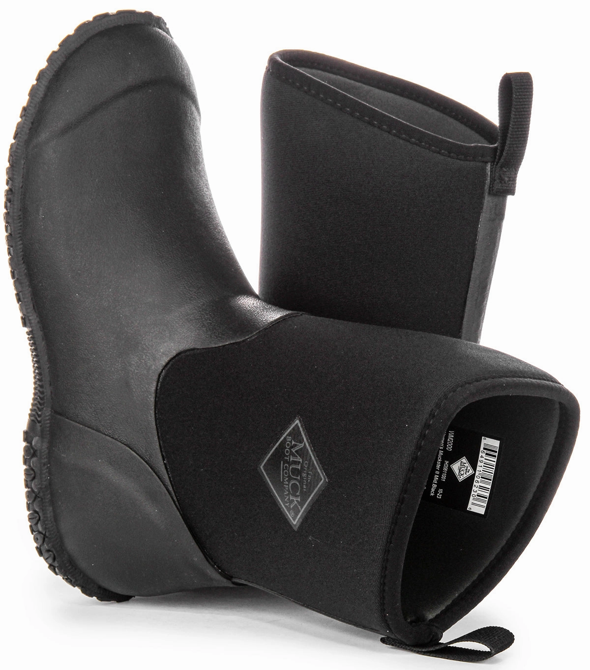 Muck W Muckster Mid In Black For Women Puddle Shield Max