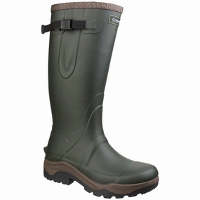 All Terrain Boots Cotswold Compass Rubber Green Wellington Boots
