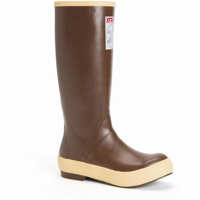 Xtratuf Salmon Sisters Latex Synthetic Brown Wellington Boots Active Wear