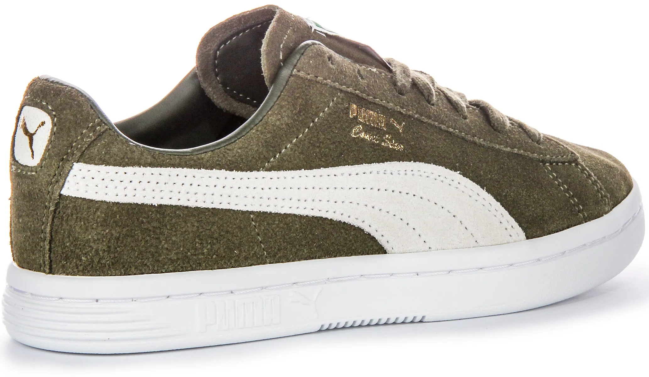Multi-Functional Puma Court Star Suede In Forest Green