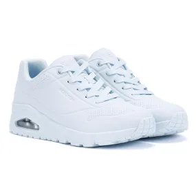 Skechers Uno Women's Light Blue Trainers Quick Start