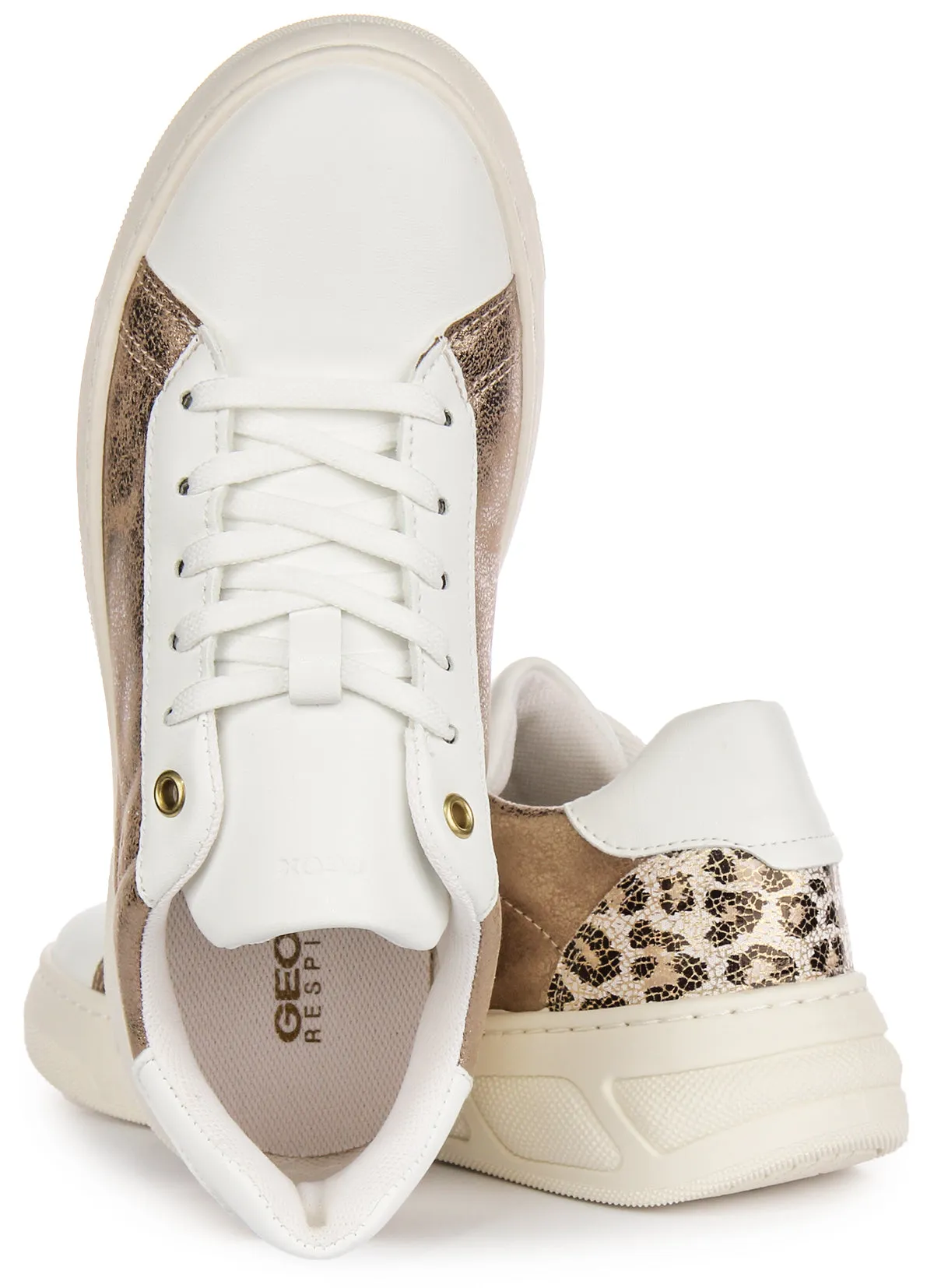 Multi Surface Geox D Ljuba A In Bronze For Women