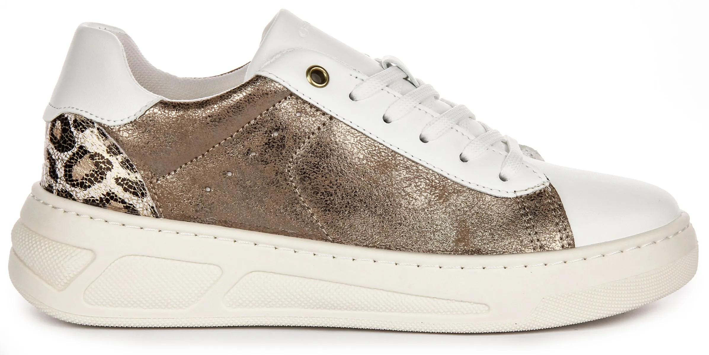 Multi Surface Geox D Ljuba A In Bronze For Women