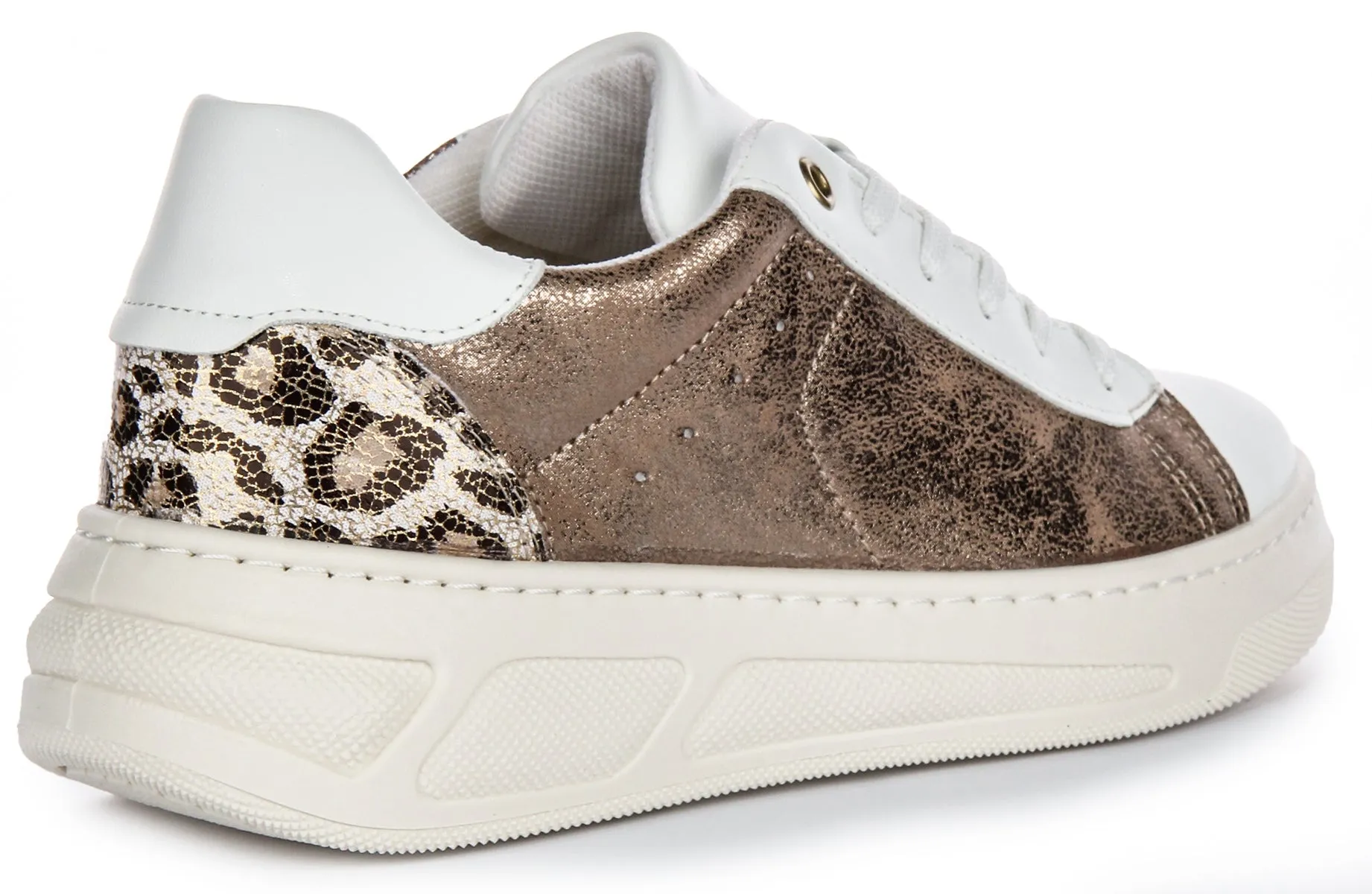 Multi Surface Geox D Ljuba A In Bronze For Women