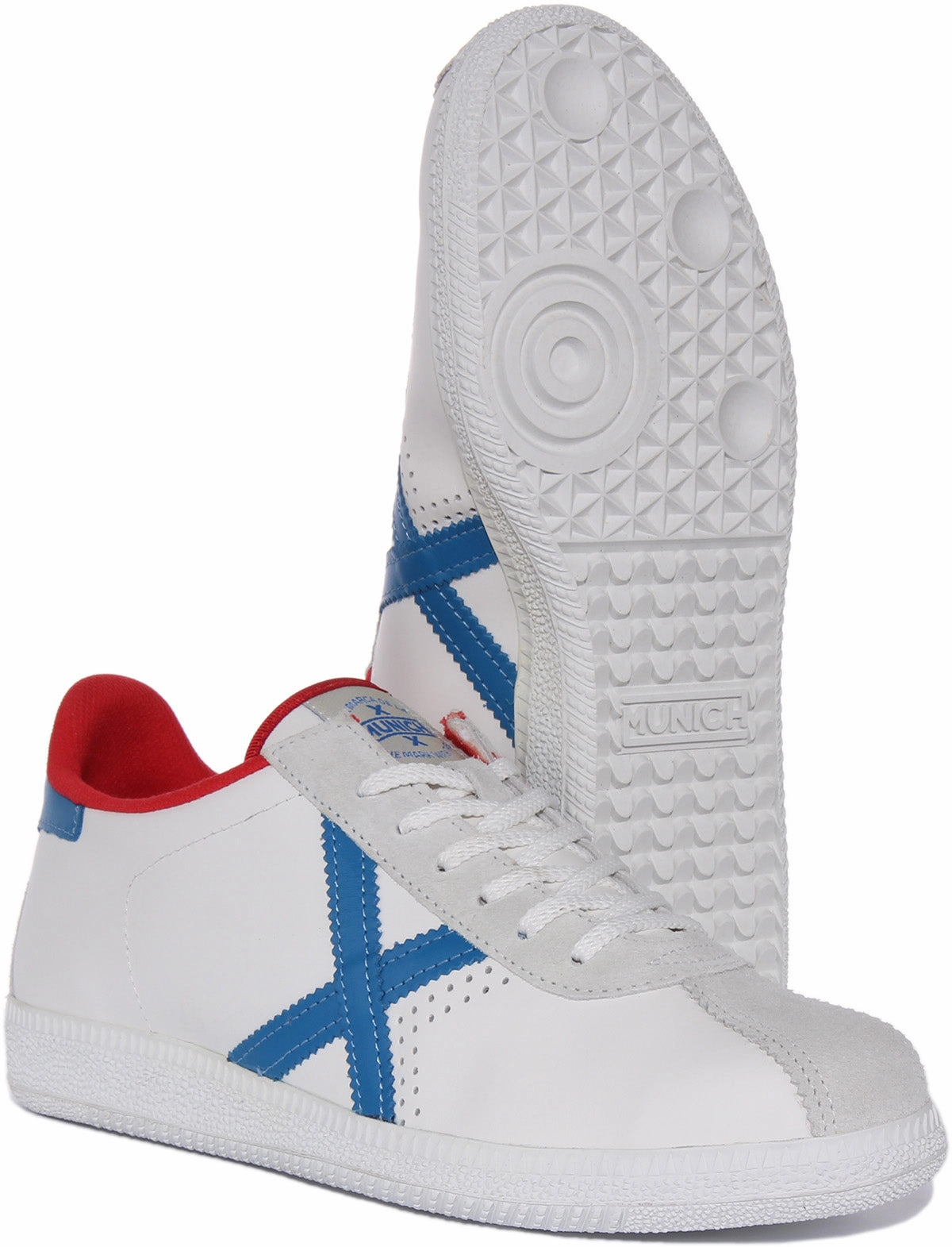Munich Barru 133 In White Blue For Men Free Moving