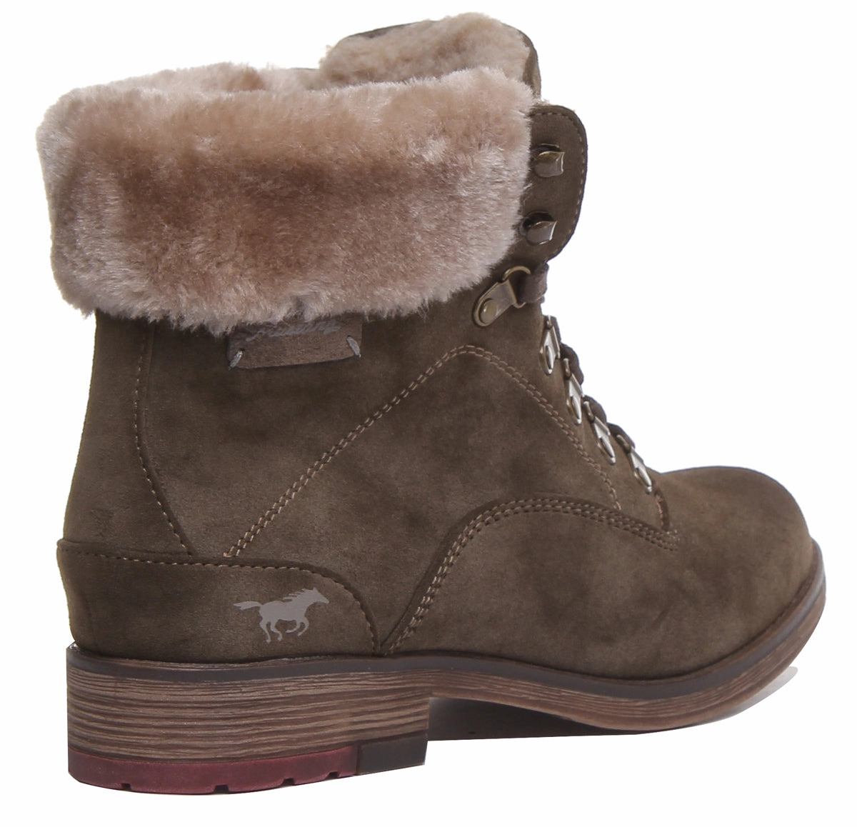 Mustang 1295-609 In Olive For Womens Mountain Flex Gear