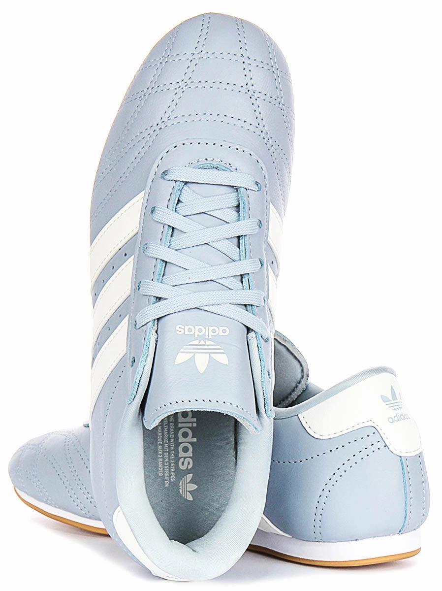 Narrow Fit Adidas Taekwondo In Blue White for Women