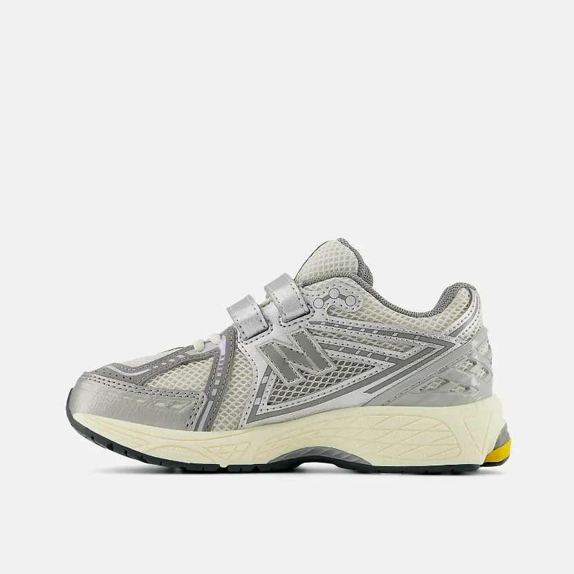 NEW BALANCE 1906 Hook & Loop PV1906RD Moon Rock Moonbeam Kids (LF) Secure Fit Bands