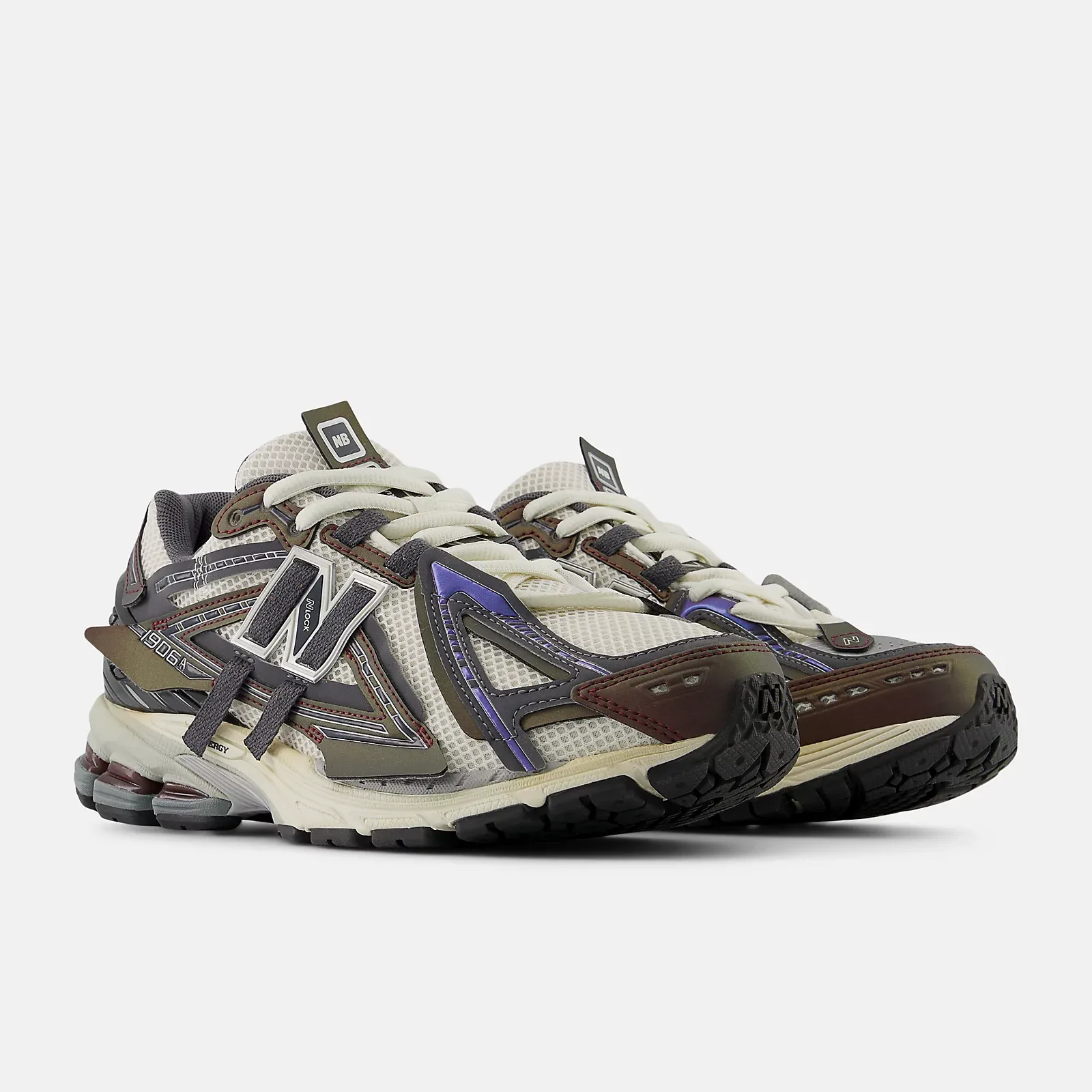 NEW BALANCE 1906A U1906ANA Classic Crimson Sea Salt Black Cement Unisex (LF) Sleek Design