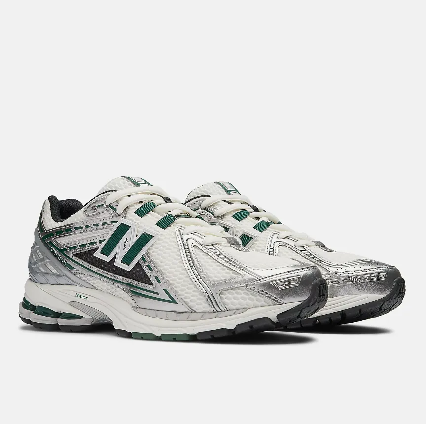 NEW BALANCE 1906R M1906REU Silver Metallic Nightwatch Green Unisex (LF) custom-fit