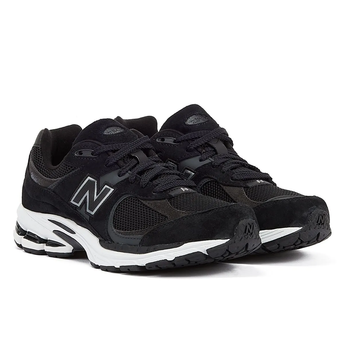 Go Sport Urban Comfort New Balance 2002 Suede Black Trainers