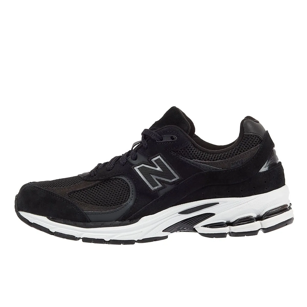 New Balance 2002 Suede Black Trainers Pure Comfort Tech