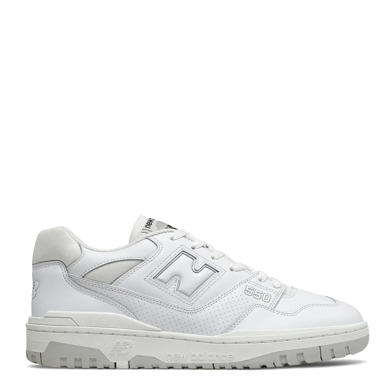 New Balance 550 Trainers White / White Fashion-Forward