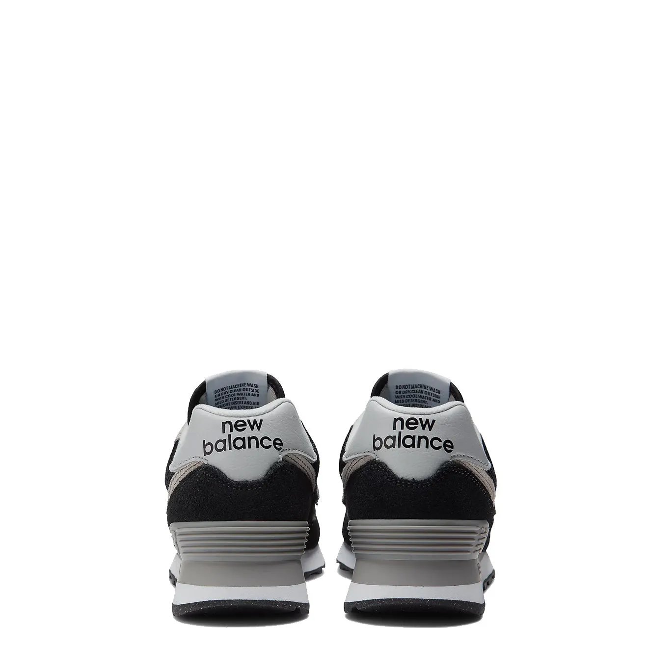 New Balance 574 Trainers Black / White Effortless Wear