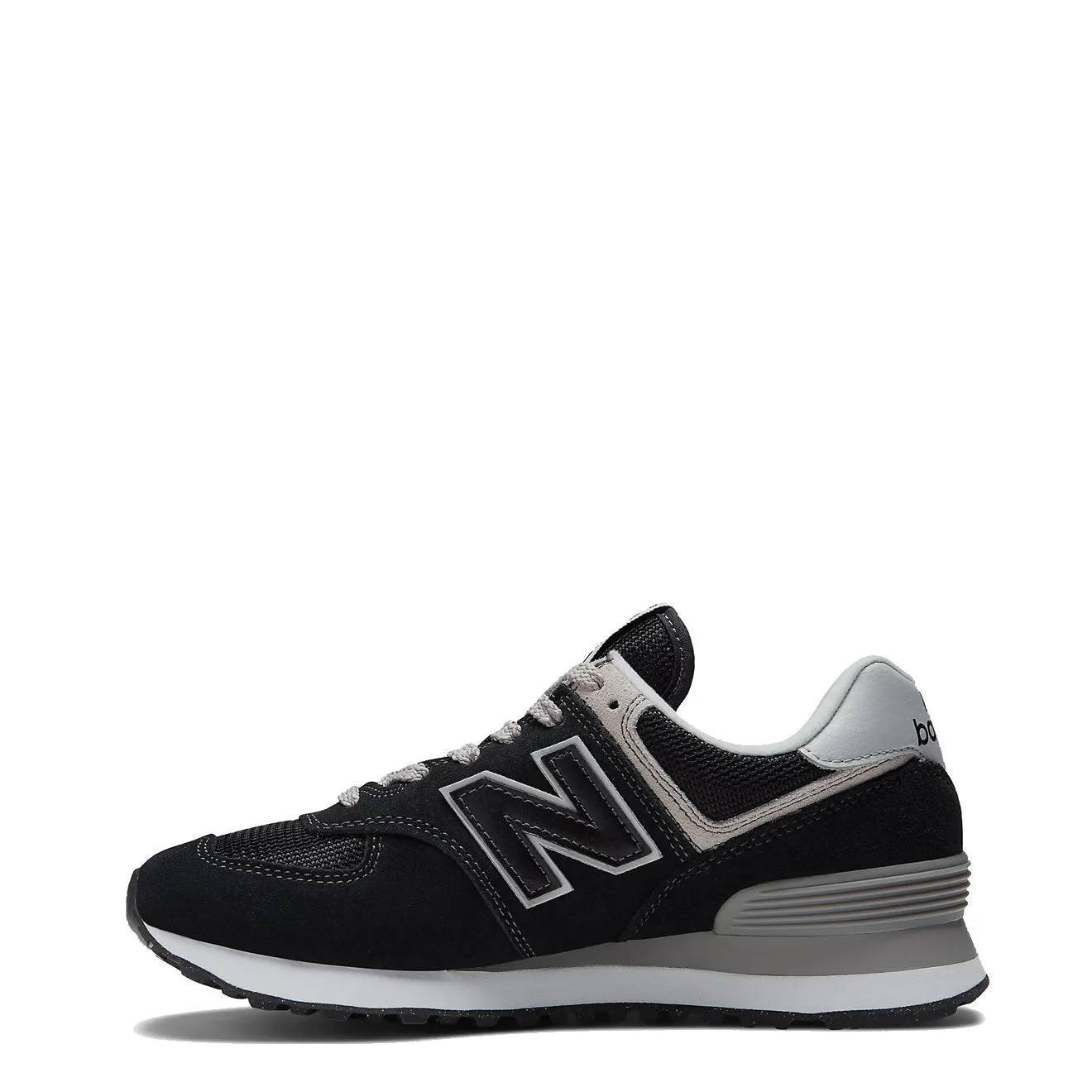 New Balance 574 Trainers Black / White Effortless Wear