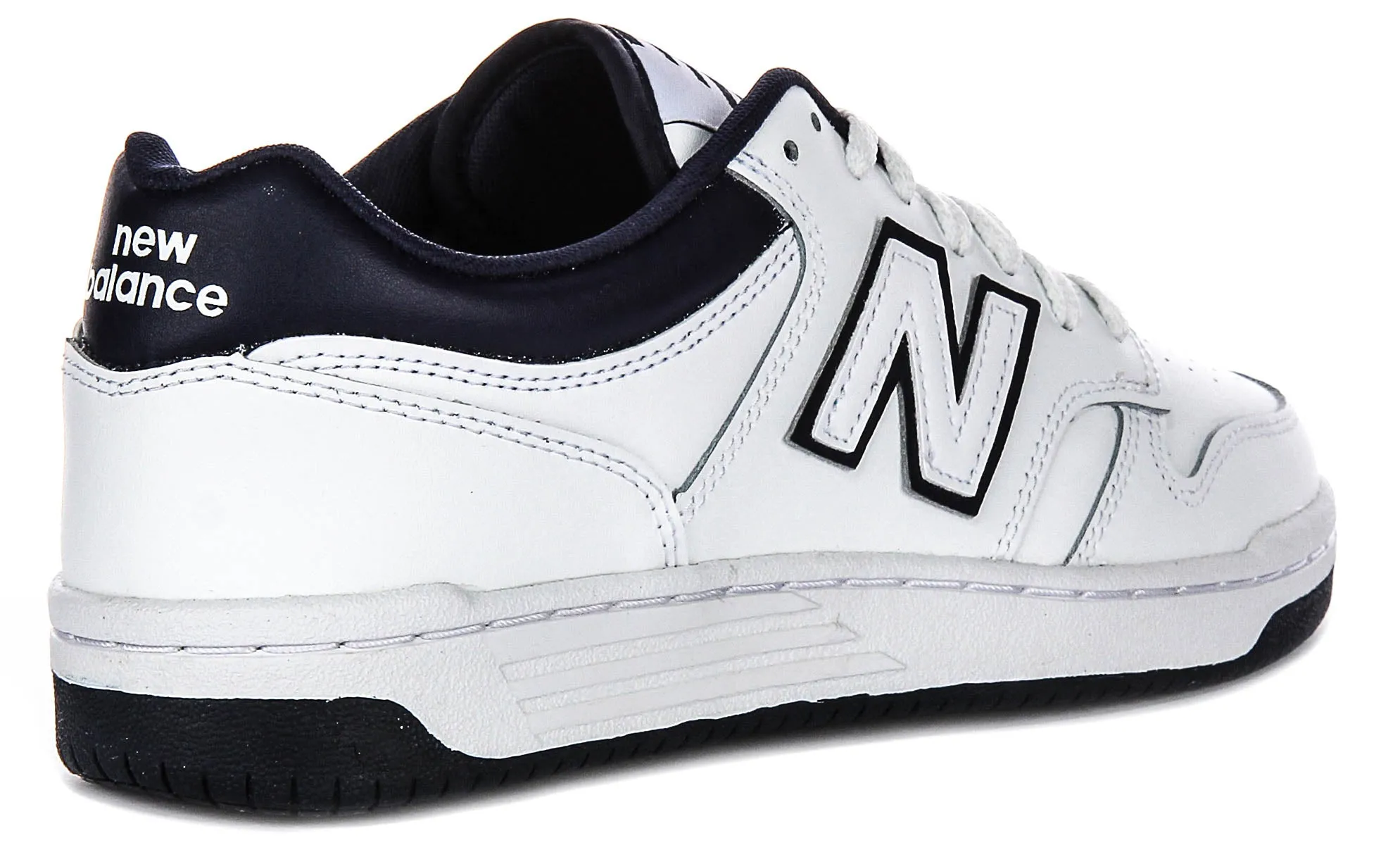 New Balance BB 480Lwn In White Navy High-performance ease
