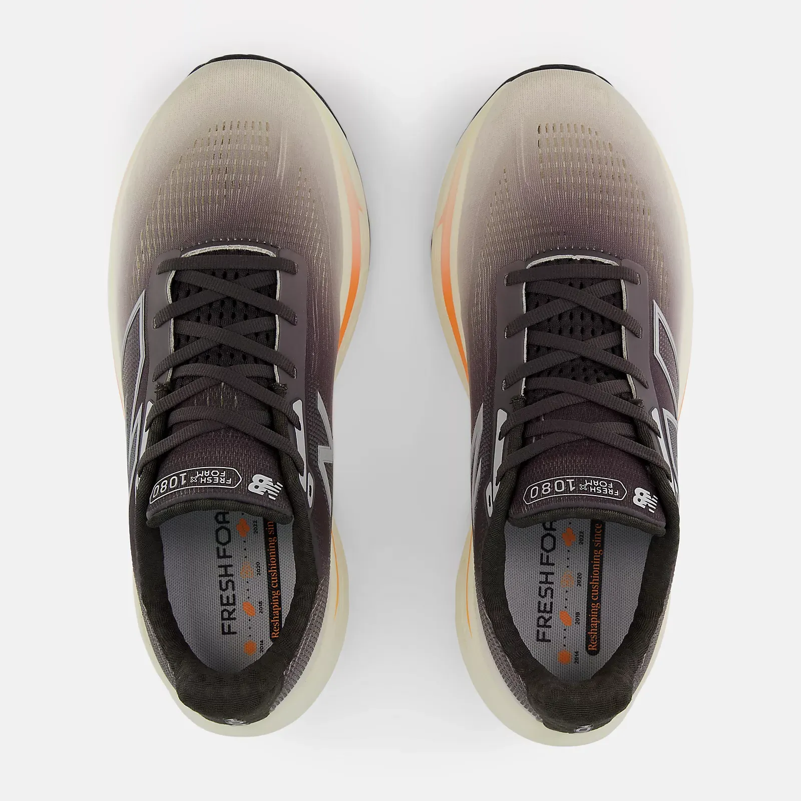 NEW BALANCE Fresh Foam X 1080v14 M1080P14 Black Cement (LF) Air Flow Panels