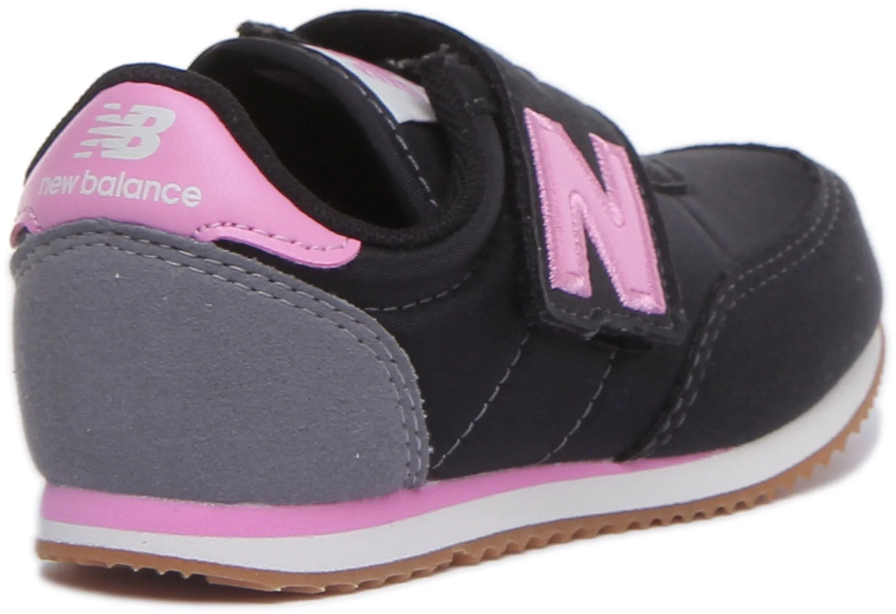 New Balance Iv720Ug In Black Pink For Kids Trend-setting comfort