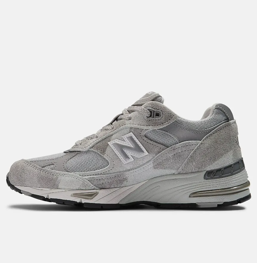 NEW BALANCE MADE IN UK 991 W991PRT PIGMENTED WASHED GREY WOMENS Flexible Sole Tech