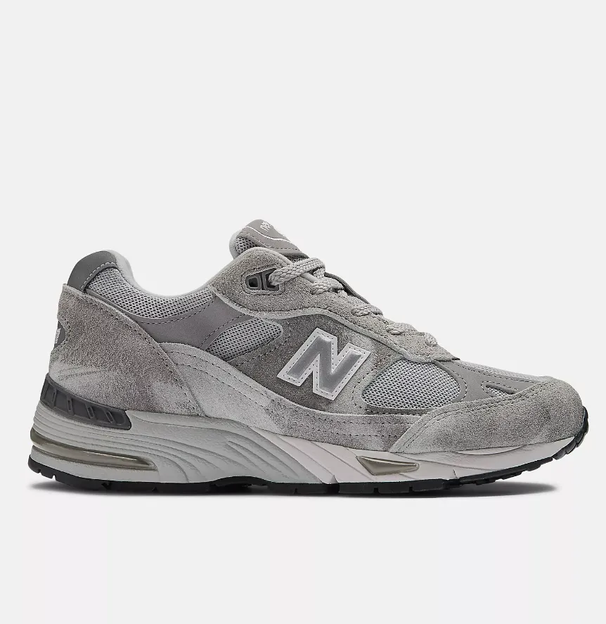 NEW BALANCE MADE IN UK 991 W991PRT PIGMENTED WASHED GREY WOMENS Flexible Sole Tech