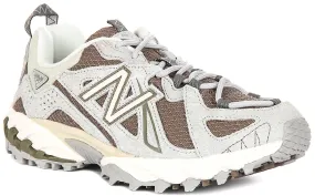 New Balance ML610 TE In Grey Tan Mens Lean Profile