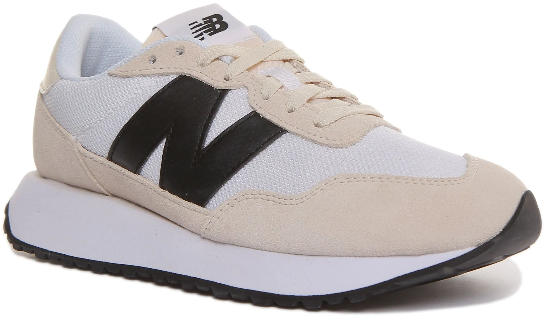 New Balance Ms237 In White Black Functional