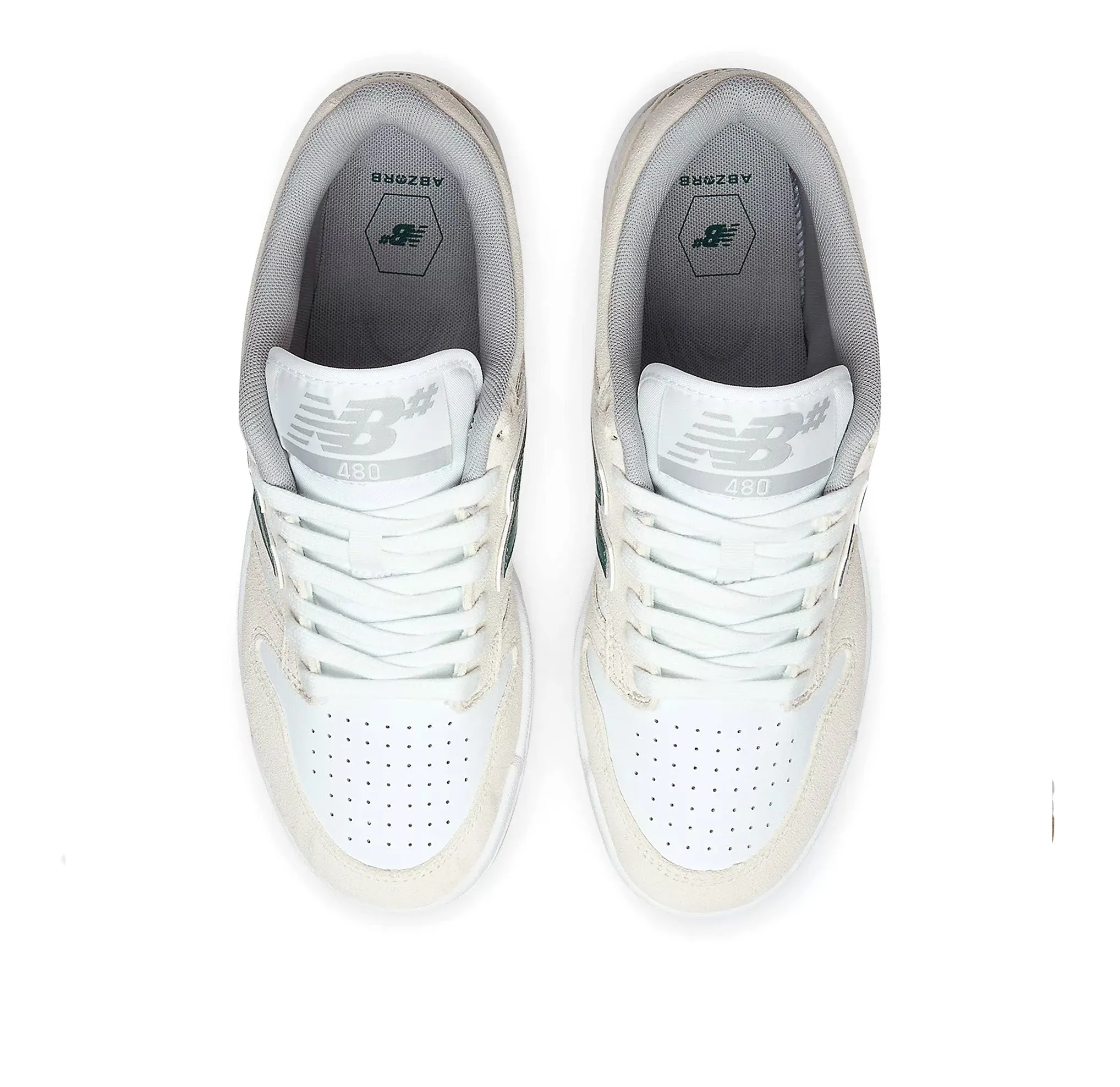 New Balance Numeric 480JDI Sea Salt/Vintage Teal Seamless performance