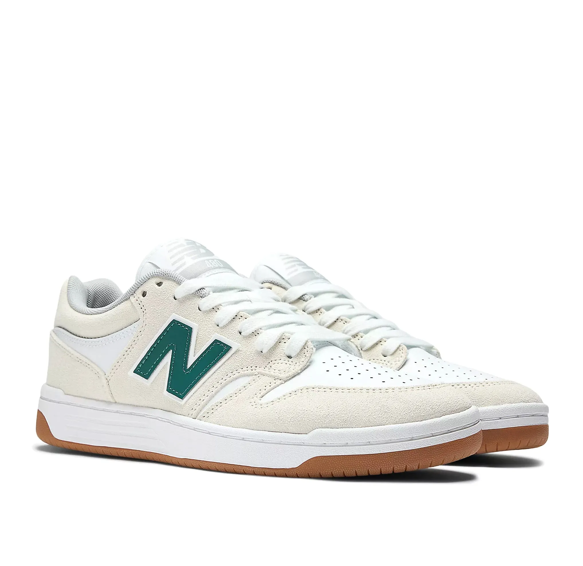New Balance Numeric 480JDI Sea Salt/Vintage Teal Seamless performance