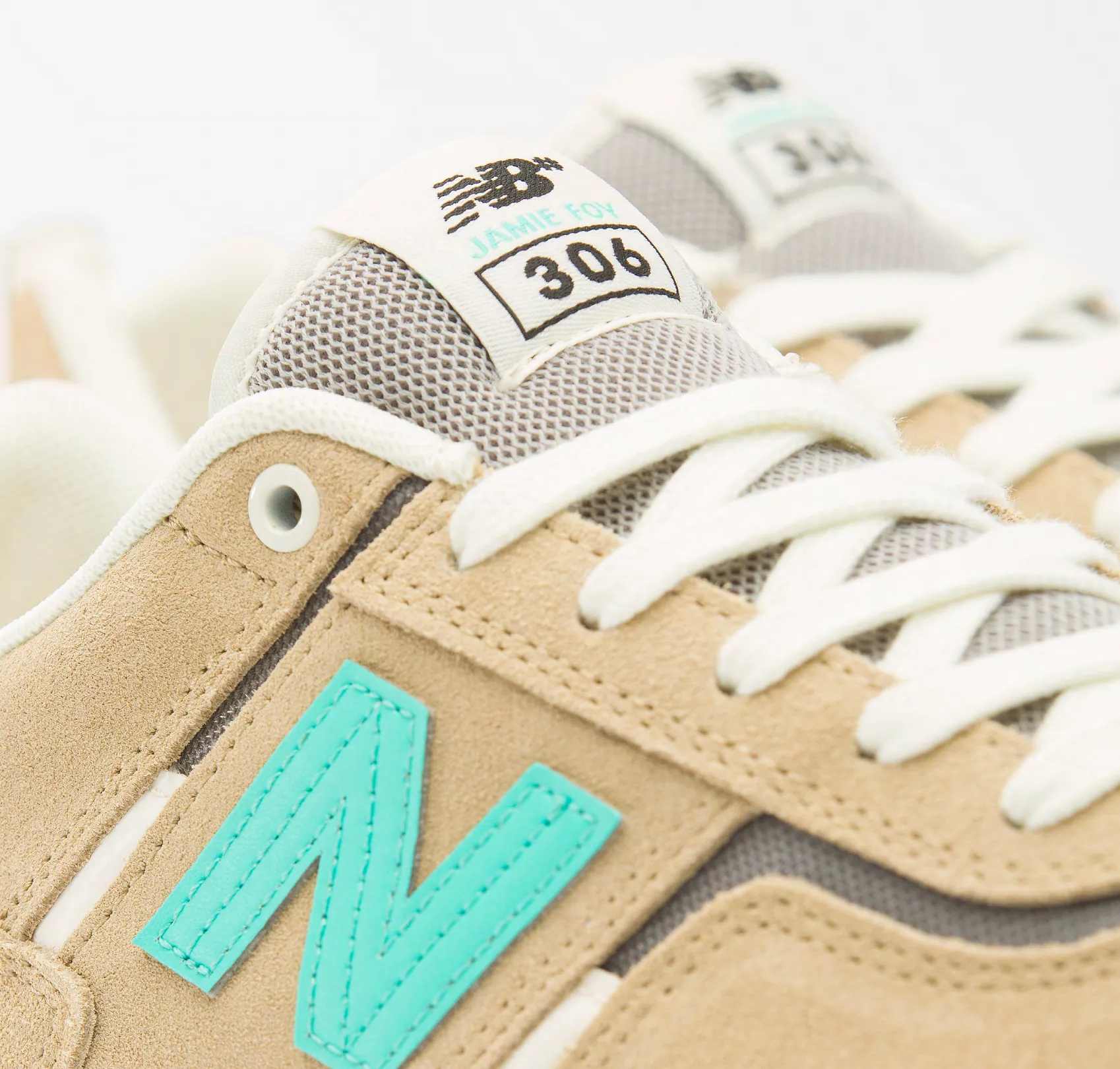 New Balance Numeric Jamie Foy 306SSO Tan/Turquoise Neutral Feel