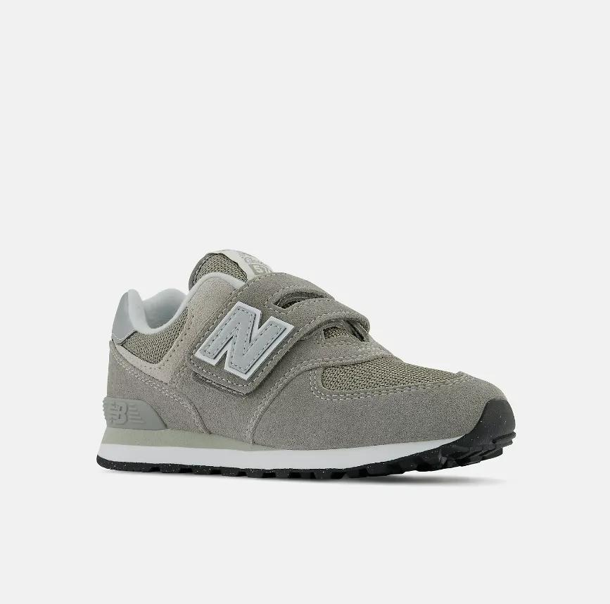 NEW BALANCE PV574EVG Grey Velcro Kids (LF) Ultra Ride