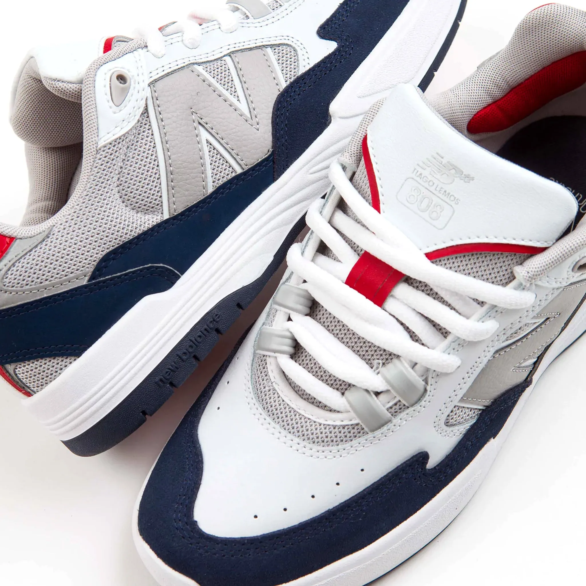 New Balance Tiago 808 White/Navy Sale Glamorous