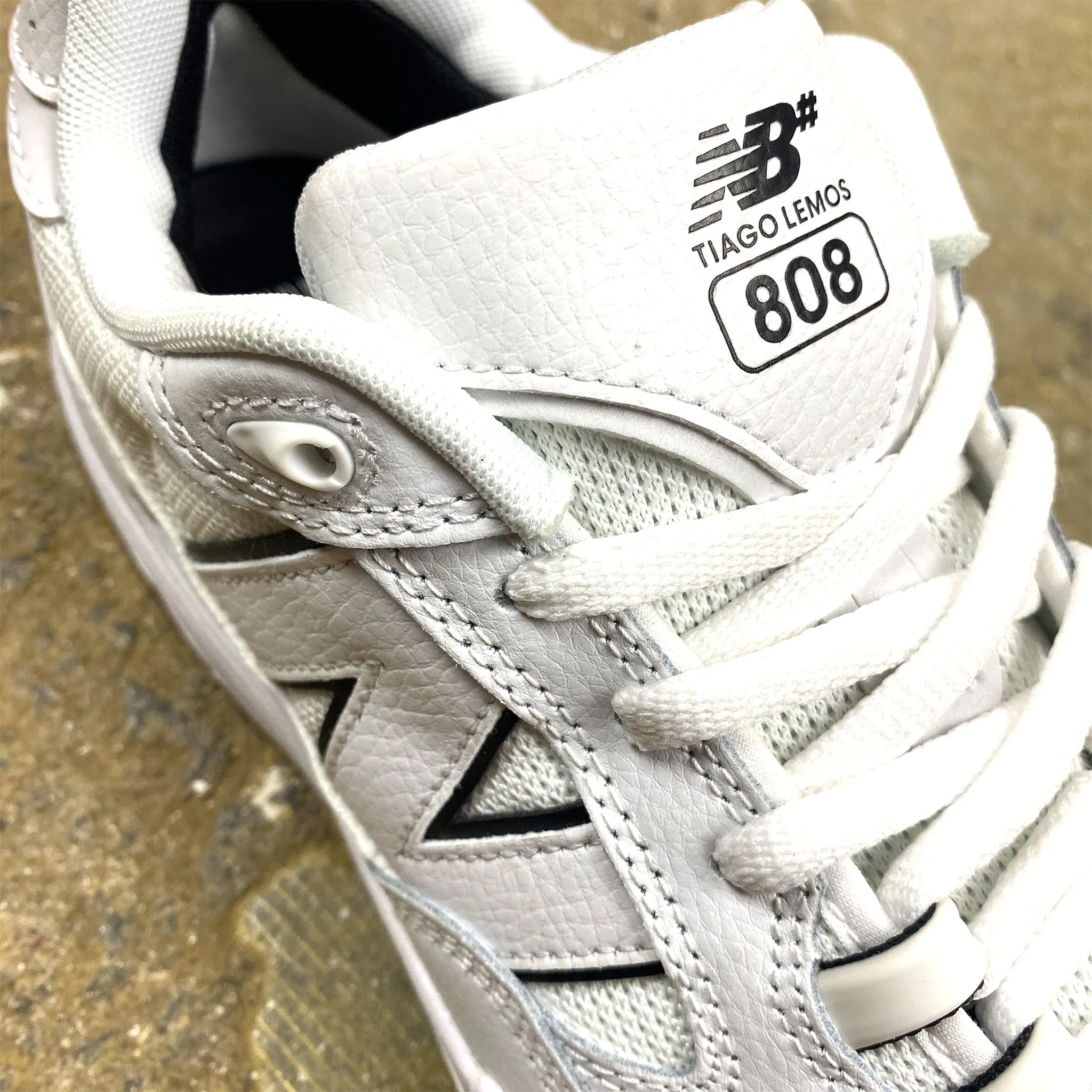 New Balance Tiago 808TNB White/Black/Gum Reliable stability