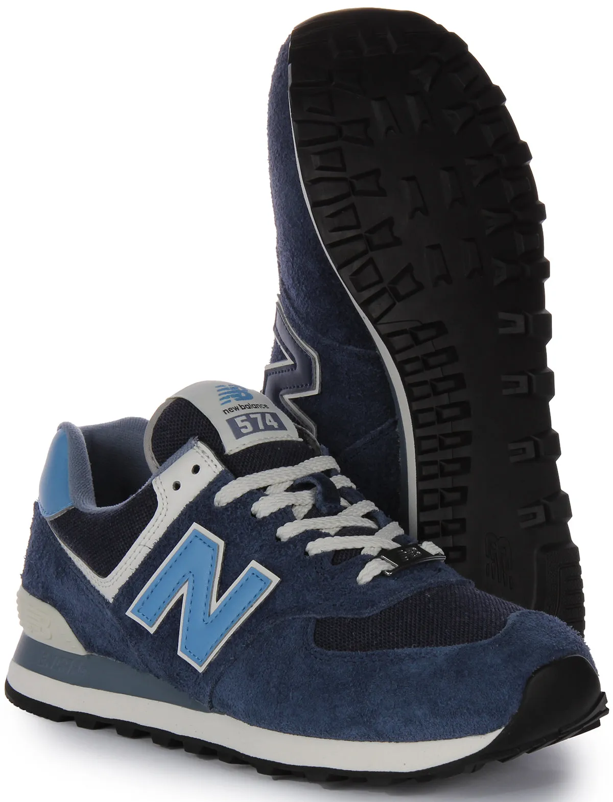 New Balance U574 EZ2 In Navy Blue Athletic materials
